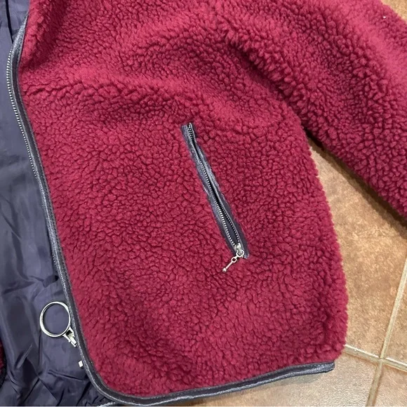 Ivory Ella Sherpa Jacket - Picture 7 of 8